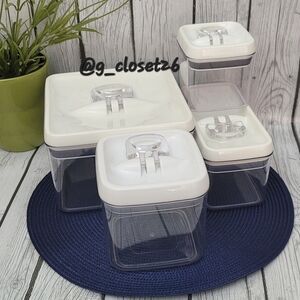 Better Homes & Gardens Flip-Tite Airtight Food Storage Containers - White